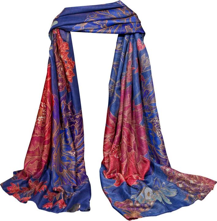 Actual product image Midnight garden" scarf