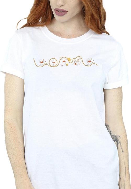 Actual product image Disney Womens/Ladies Winnie The Pooh Tigger Line Cotton Boyfriend T-Shirt (XXL)