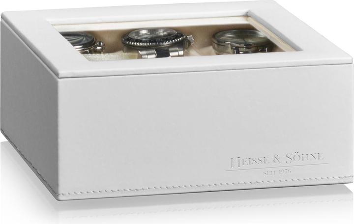 Produktbild Heisse & Söhne Stapelbares Schmuckkästchen Mirage L - Oberteil: Uhrenbox für 6 Uhren - Creme
