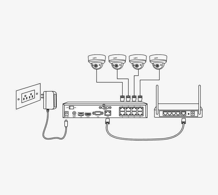 Productafbeelding Reolink NVS16 (Netwerk Video Recorder (NVR))