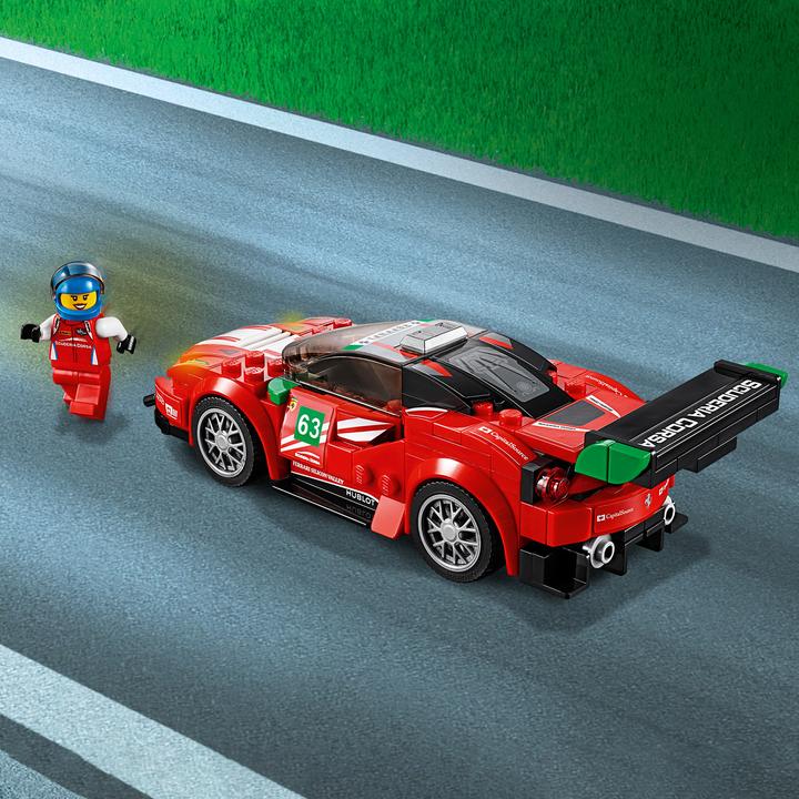 Image du produit LEGO Ferrari 488 GT3 Scuderia Corsa (75886, LEGO Speed Champions)