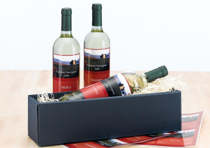 Produktbild HERMA Hochglanz Etiketten A4