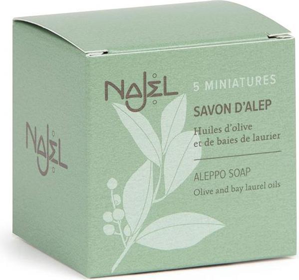 Immagine prodotto Najel Sapone di Aleppo Saponi per gli ospiti 5x20g (Sapone duro)