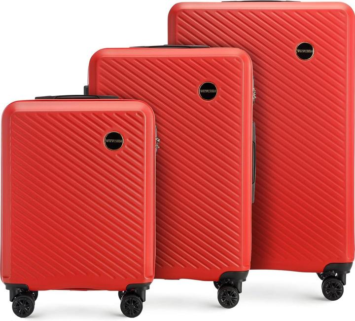 Actual product image Wittchen Circle line hard case set (96 l, Hand luggage (up to 50 litres), M (50 - 90l), L (90 - 115l))