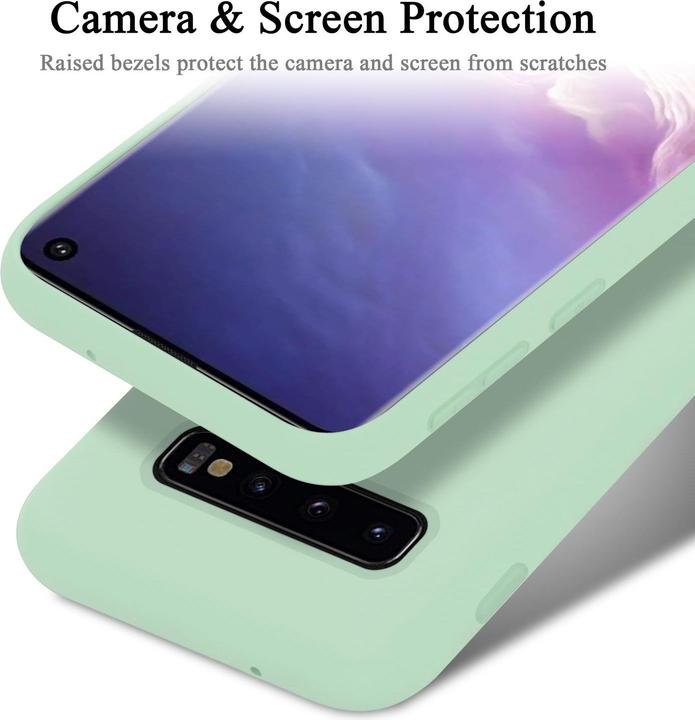 Image du produit Cadorabo TPU Liquid Silicone Case Cover (Samsung Galaxy S10)