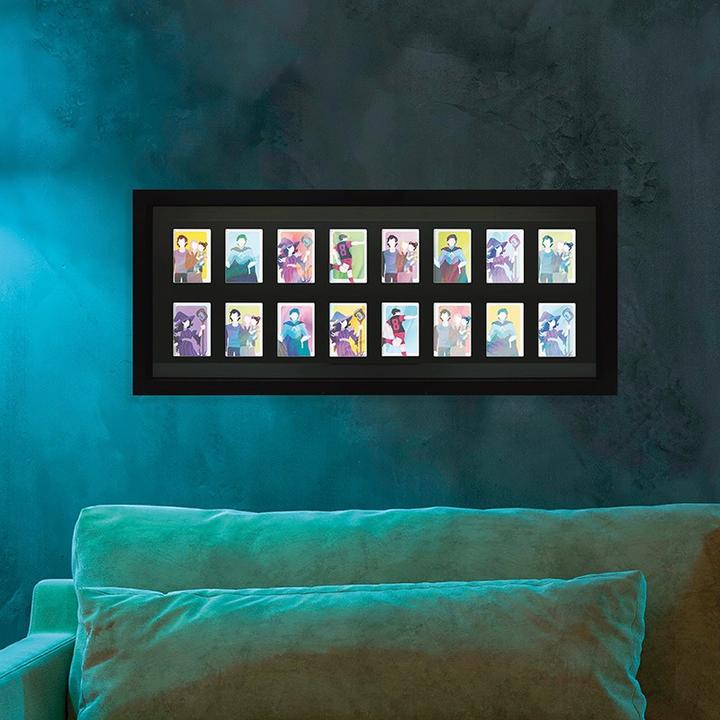 Produktbild GB Eye GBEYE - Trading Card Collector Frame 16 Position Black 30.5x76cm X2