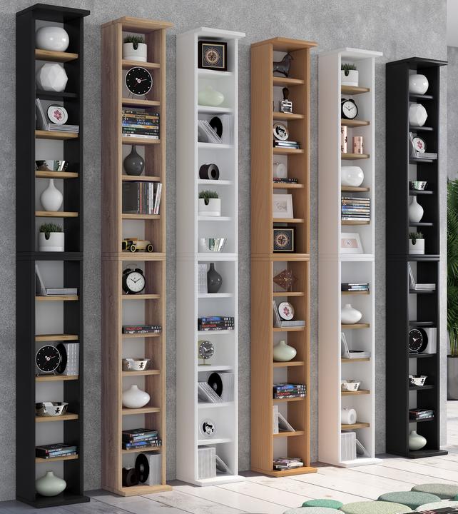 Produktbild VCM DVD CD Schrank (21 x 20 x 180 cm)