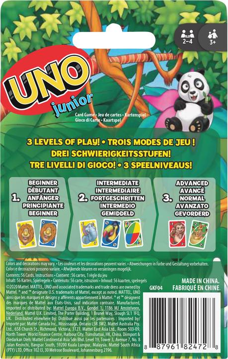 Image du produit Mattel Games Uno (Allemand, Français, Italien, Anglais)