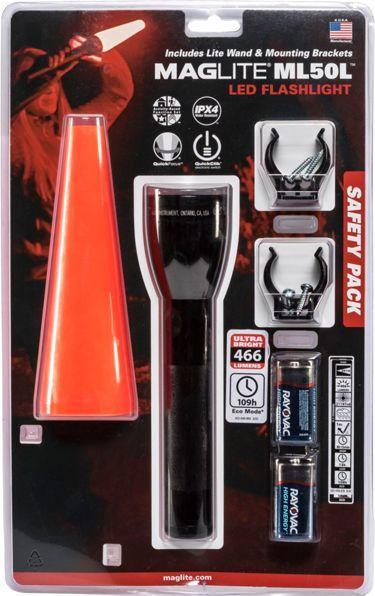 Actual product image Maglite LED Safety Pack ML50L 2Cell "C" (490 lm)