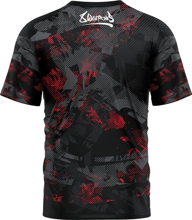 Produktbild 8Weapons 8 WEAPONS Functional T-Shirt, Hit 2.0, black-red, XL (XL)