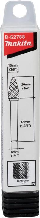 Actual product image Makita Fresa carburo forma SC - conico