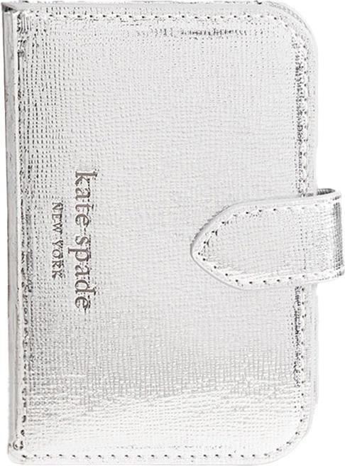 Produktbild Kate Spade Morgan MagSafe Wallet – Magnetische Geldbörse (Metallic Silver)