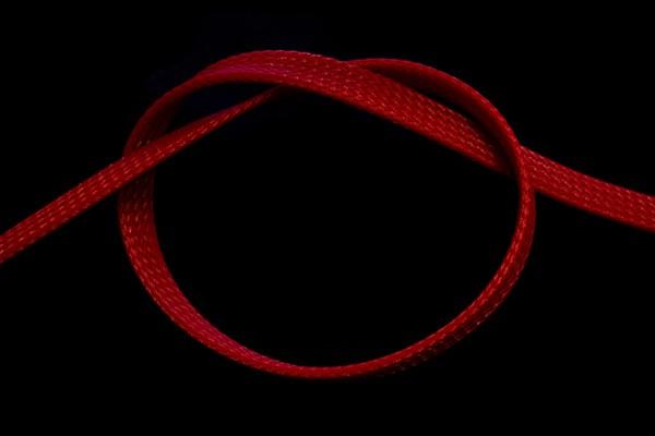 Actual product image Phobya Flex Sleeve 10mm (3/8' UV red 1m (Cable conduit, 100 cm)