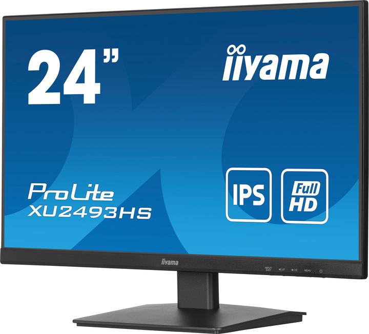 Actual product image iiyama TFT 23,8/60,5cm ProLite XU2493HS-B6 *black* 16:9 (1920 x 1080 pixels, 23.80")