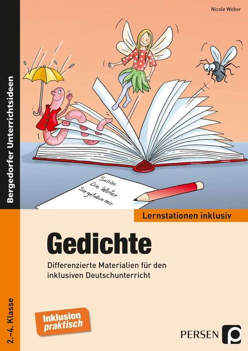 Produktbild Gedichte - Lernstationen inklusiv (Deutsch, Nicole Weber, 2016)