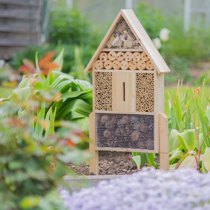 Image du produit Relaxdays Hôtel Insect (Papillons, Chrysanthèmes, Abeille, Abeilles sauvages, Coccinelles)