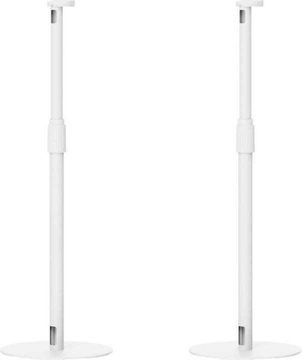 Actual product image myWall My Wall HS49WL Speaker stand Rigid, height-adjustable White 2 pcs. (1 pair, Stand, Not movable)