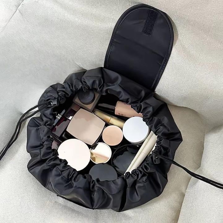 Actual product image Beldura Travel cosmetic bag black