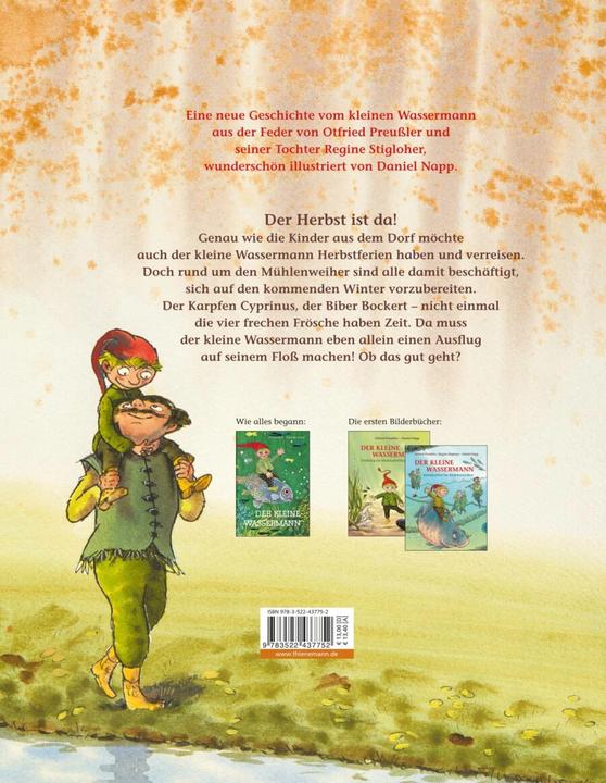 Actual product image Der kleine Wassermann. Herbst im Mühlenweiher (German, Otfried Preussler, Regine Stigloher, Daniel Napp, 2014)