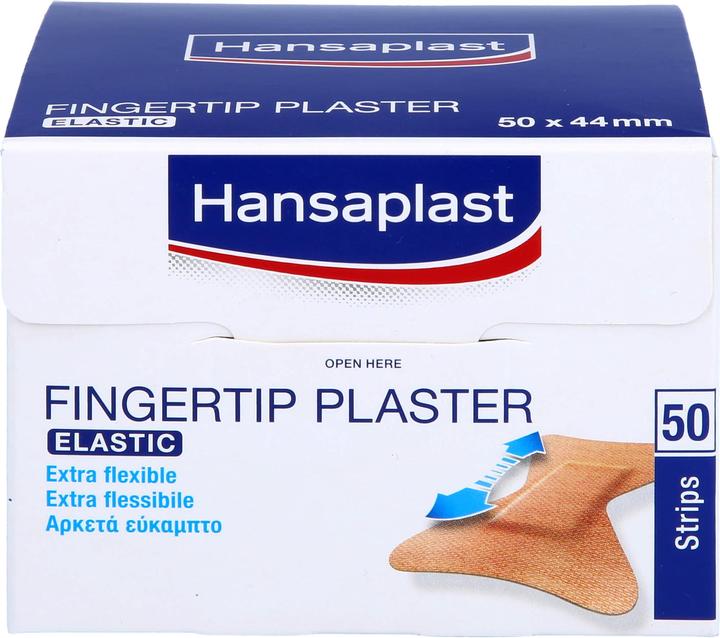 Hansaplast Fingerkuppenpflaster Elastic besonders flexibel, 50 St. Pflaster (50 x)