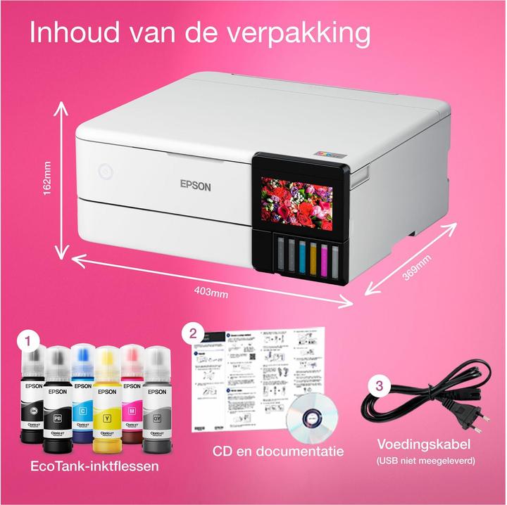 Actual product image Epson EcoTank ET-8500 (Ink tank, Colour)