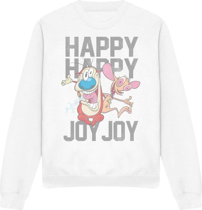 Image du produit Ren & Stimpy - Sweat HAPPY HAPPY JOY JOY - Adulte (XXL)