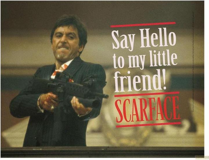 Produktbild SD Toys Scarface - Say Hello (40 x 30 x 3 cm)