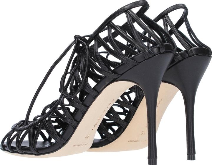 Produktbild Manolo Blahnik Hamza 105 Leather Sandals (36)