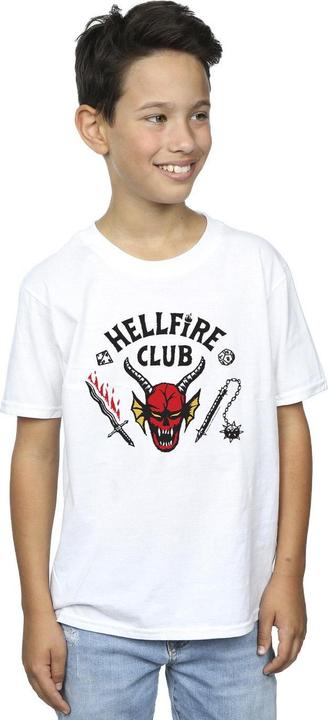 Immagine prodotto Netflix Stranger Things Hellfire Club Maglietta Ragazzi (140, 146)