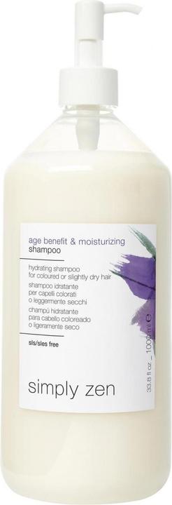 Simply Zen Age Benefit & Moisturizing Shampoo 1000 ml (1000 ml, Flüssiges Shampoo)