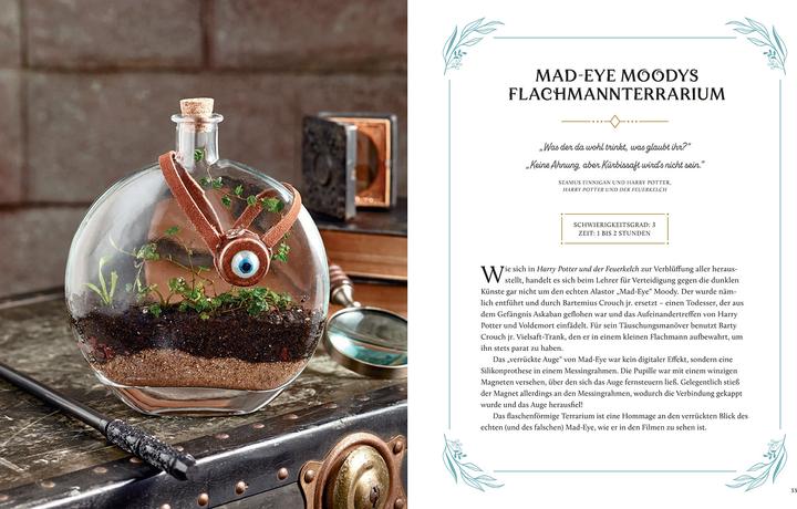 Actual product image Panini Harry Potter Kräuterkunde - Terrarien, DIY-Projekte, Garten (German, Jim Charlier, Jody Revenson., 2023)