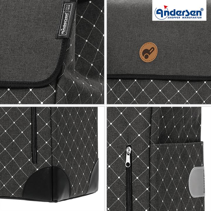 Produktbild Andersen Alu Star Shopper Sofia Einkaufstrolley 58 cm