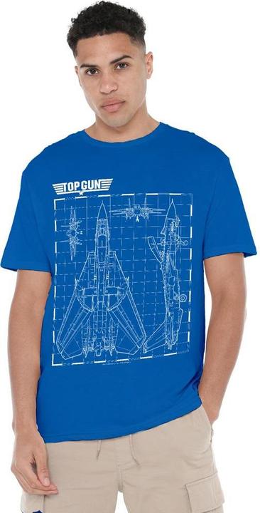 Immagine prodotto Top Gun Maglietta Schematico Uomo (4XL)