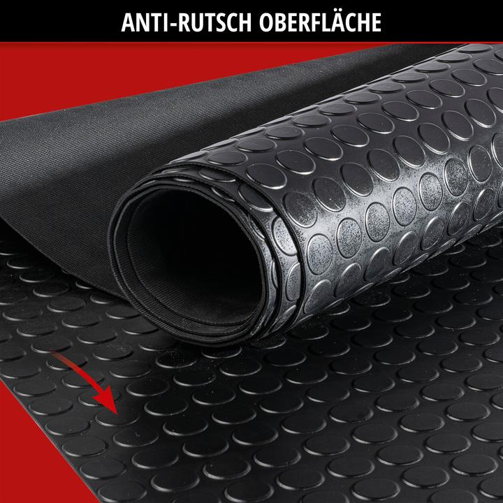 Produktbild Walser Gummimatte Coin, zuschneidbare Meterware 100x150 cm schwarz