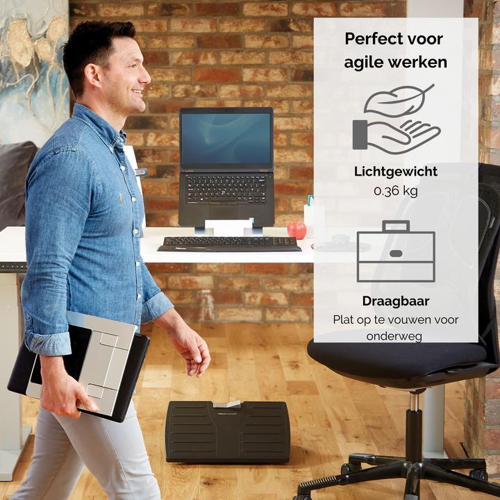Image du produit Fellowes Support pour ordinateur portable HYLYFT Acier inoxydable