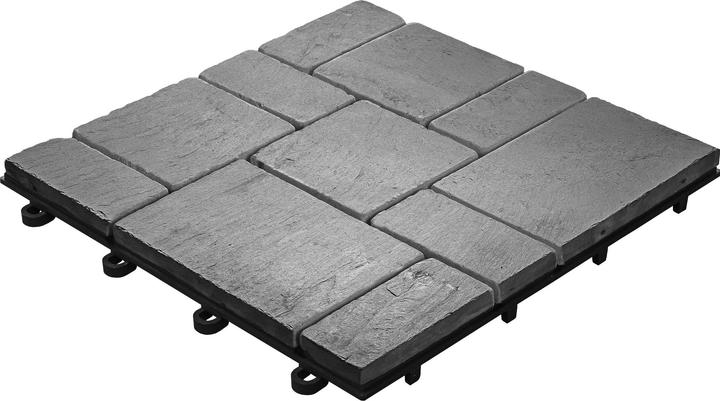 Actual product image Florco Stone Slate Roma (4 x, 30 x 30 cm)