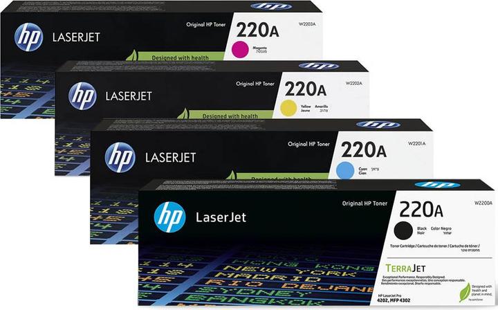 Produktbild HP 220A Set (M, C, Y, BK)