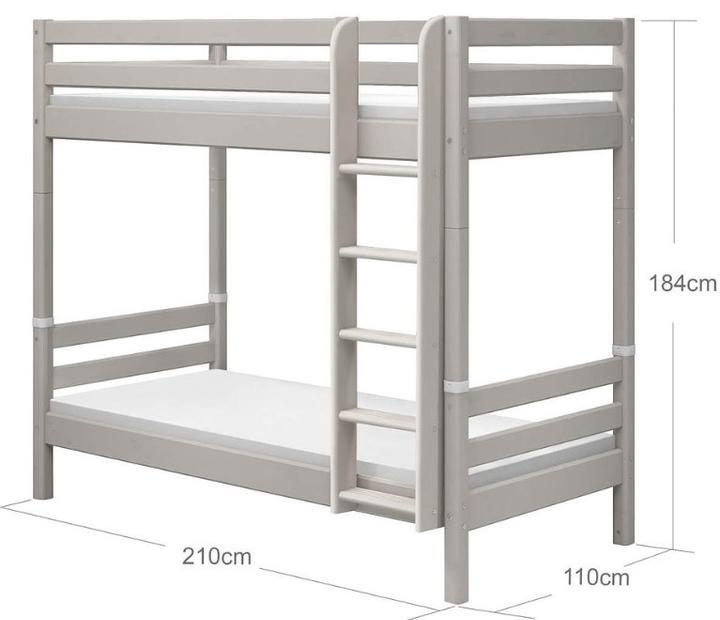 Actual product image Flexa High bunk bed Classic Maxi (90 x 200 cm)