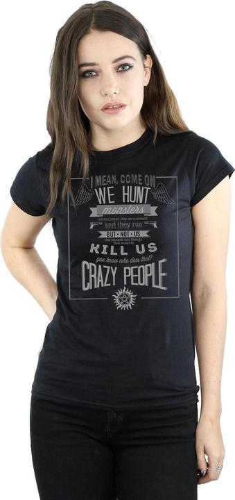 Produktbild Supernatural Crazy People TShirt (L)
