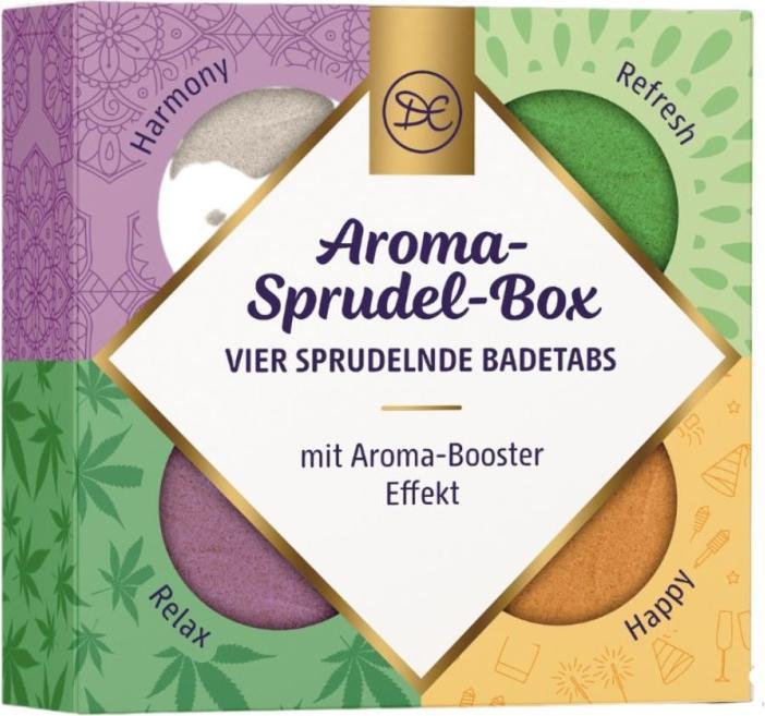 Dresdner Essenz Dresdner Aroma-Sprudel Box 4 Sprudeltaps (Badepralinen)