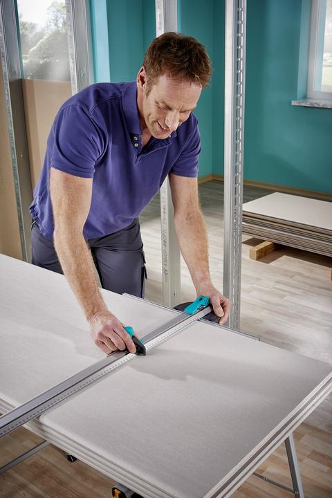 Produktbild wolfcraft T-Schiene mit Parallelschneider