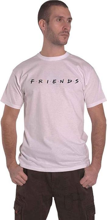 Image du produit Friends T-shirt en coton avec logo pour hommes (3XL)