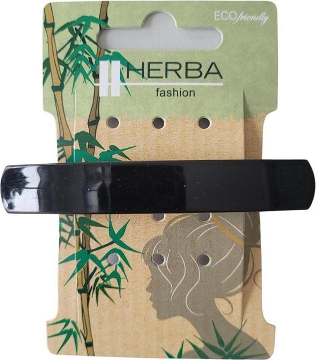 Produktbild Herba Ecofriendly Barrette 8.5cm schwarz (1 Stk.)