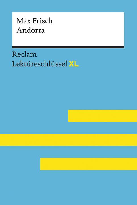 Immagine prodotto Andorra von Max Frisch: Lektüreschlüssel mit Inhaltsangabe, Interpretation, Prüfungsaufgaben mit (Tedesco, Sabina Lupo, 2018)