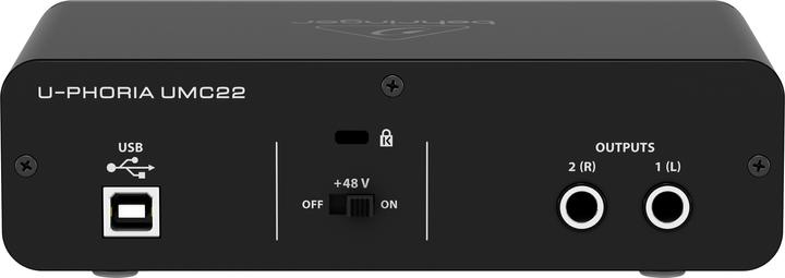 Actual product image Behringer U-Phoria UMC22 (USB)