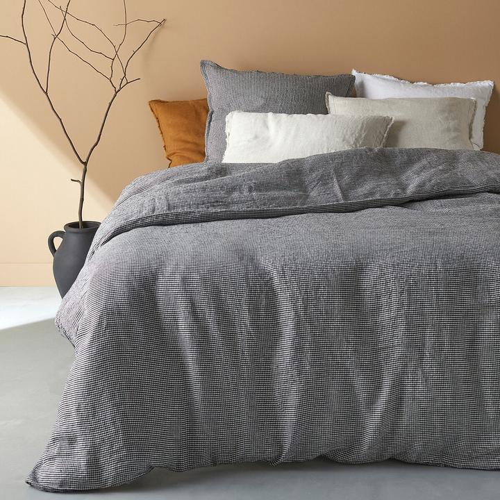 Actual product image La Redoute Interieurs Linot Carreaux (Pillowcase, 85 x 185 cm)