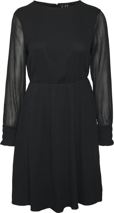 Vero Moda Bedrucktes langärmeliges Minikleid