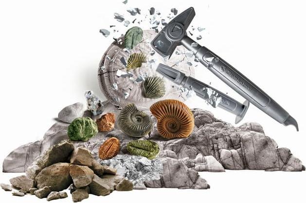 Actual product image Clementoni Excavation set fossils & minerals
