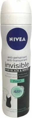 Produktbild NIVEA Invisible For Black & White 48h (150 ml)