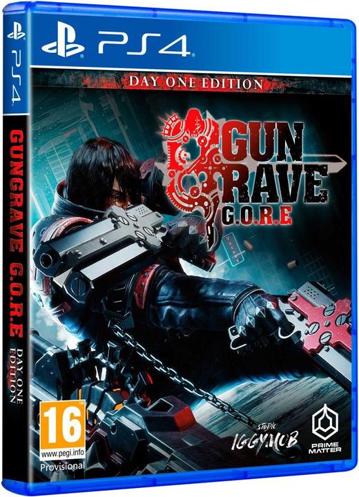 Produktbild Gungrave: G.O.R.E. Day One Edition (PS4, IT)